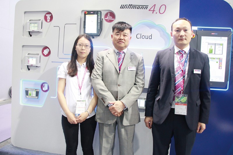 威猛巴頓菲爾董事長程翔(中)劉毅總經(jīng)理(右)