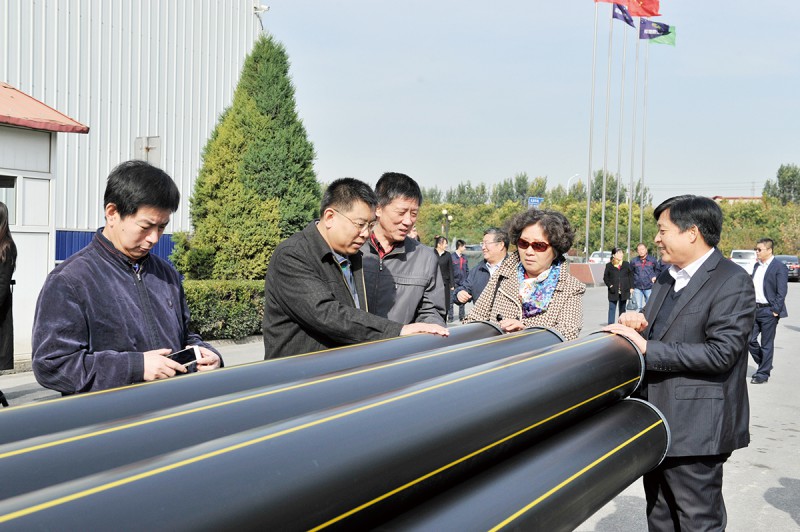 _在吳曉芬總工程師的帶領下,眾技術人員陪同各設計院的專家、總工、工程師們參觀了軍星集團生產園區。DSC0945