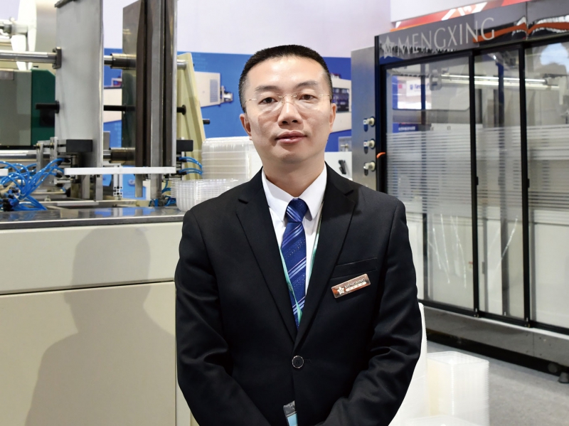 盟星機械副總經(jīng)理王耿