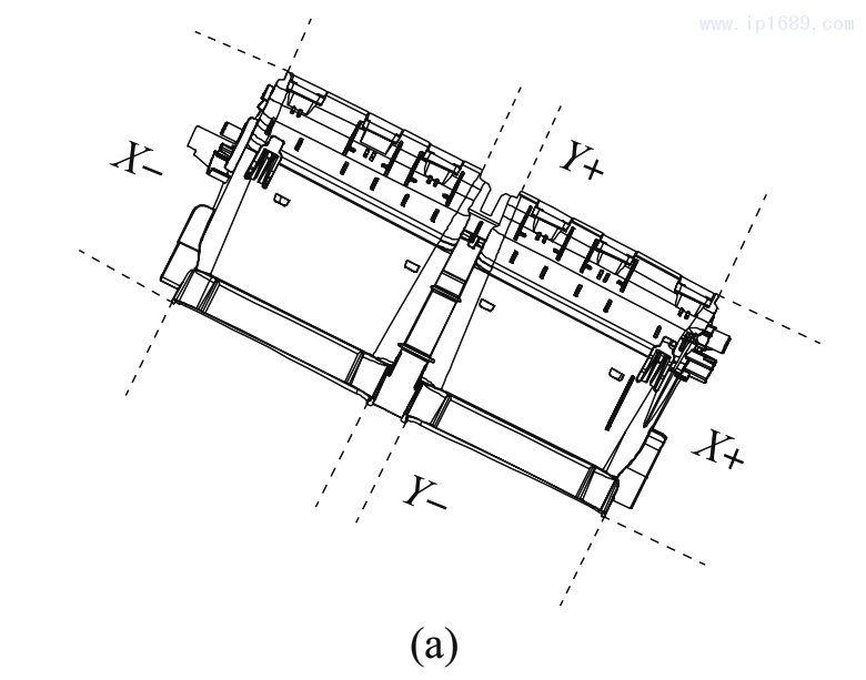 圖 2　側抽芯滑塊布局