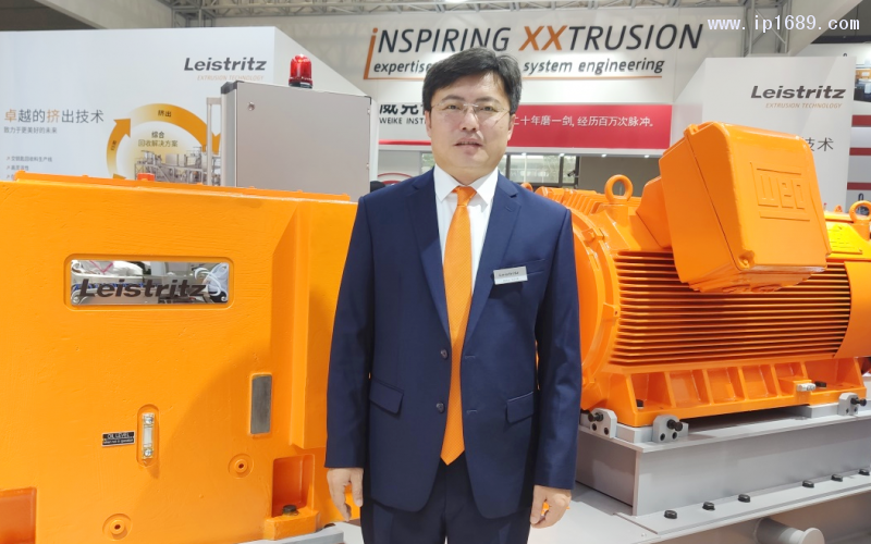 萊斯特瑞茲機(jī)械(太倉)有限公司擠出機(jī)部門中國區(qū)銷售總監(jiān)王大志2