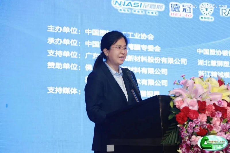 中國塑協(xié)綜合業(yè)務部主任兼鍍鋁膜專委會秘書長于坤